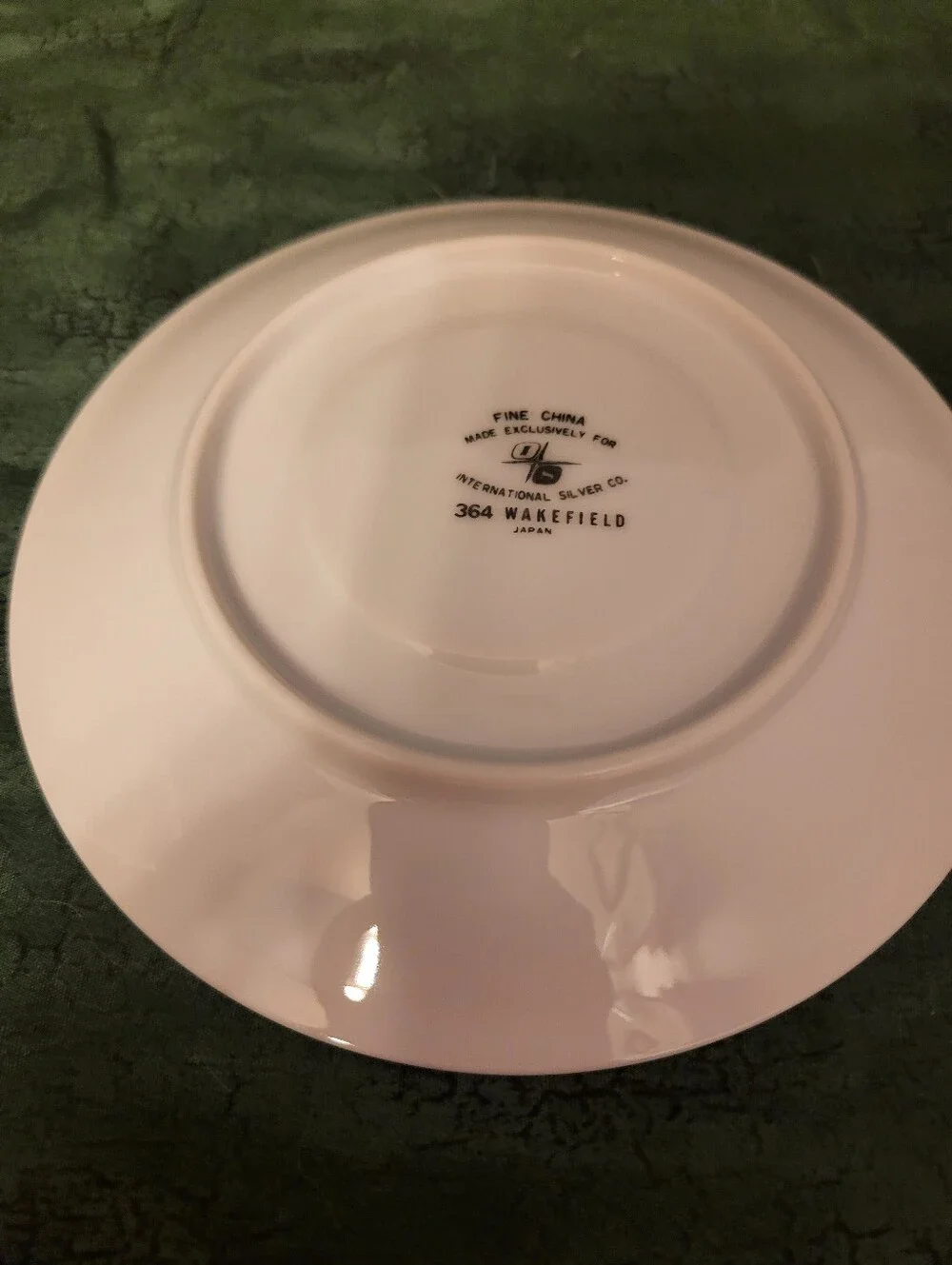 Wakefield Fine China 6 Inch Floral Edge Saucer